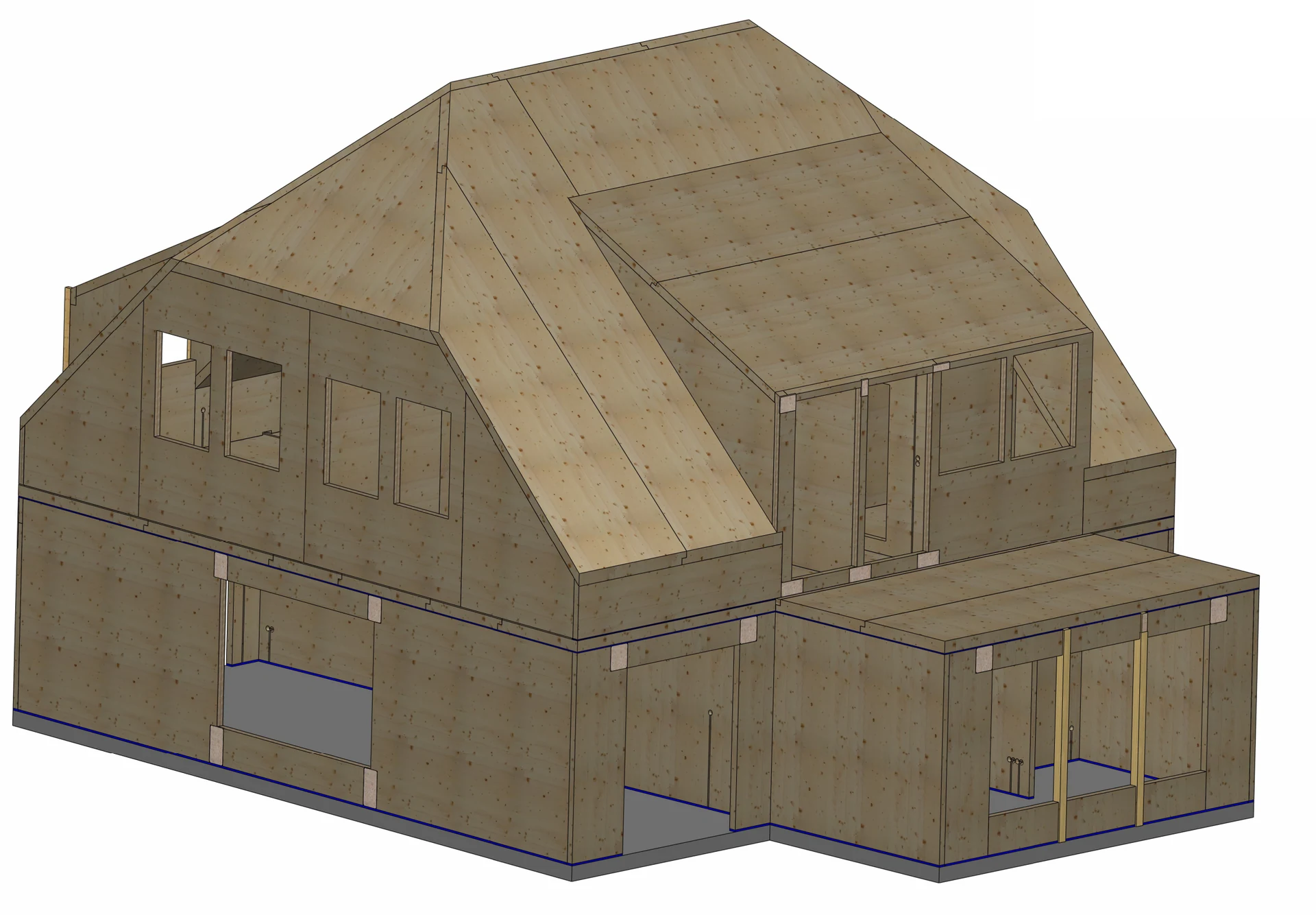 ACU Nord – Holzbauplanung und CNC-Abbundplanung