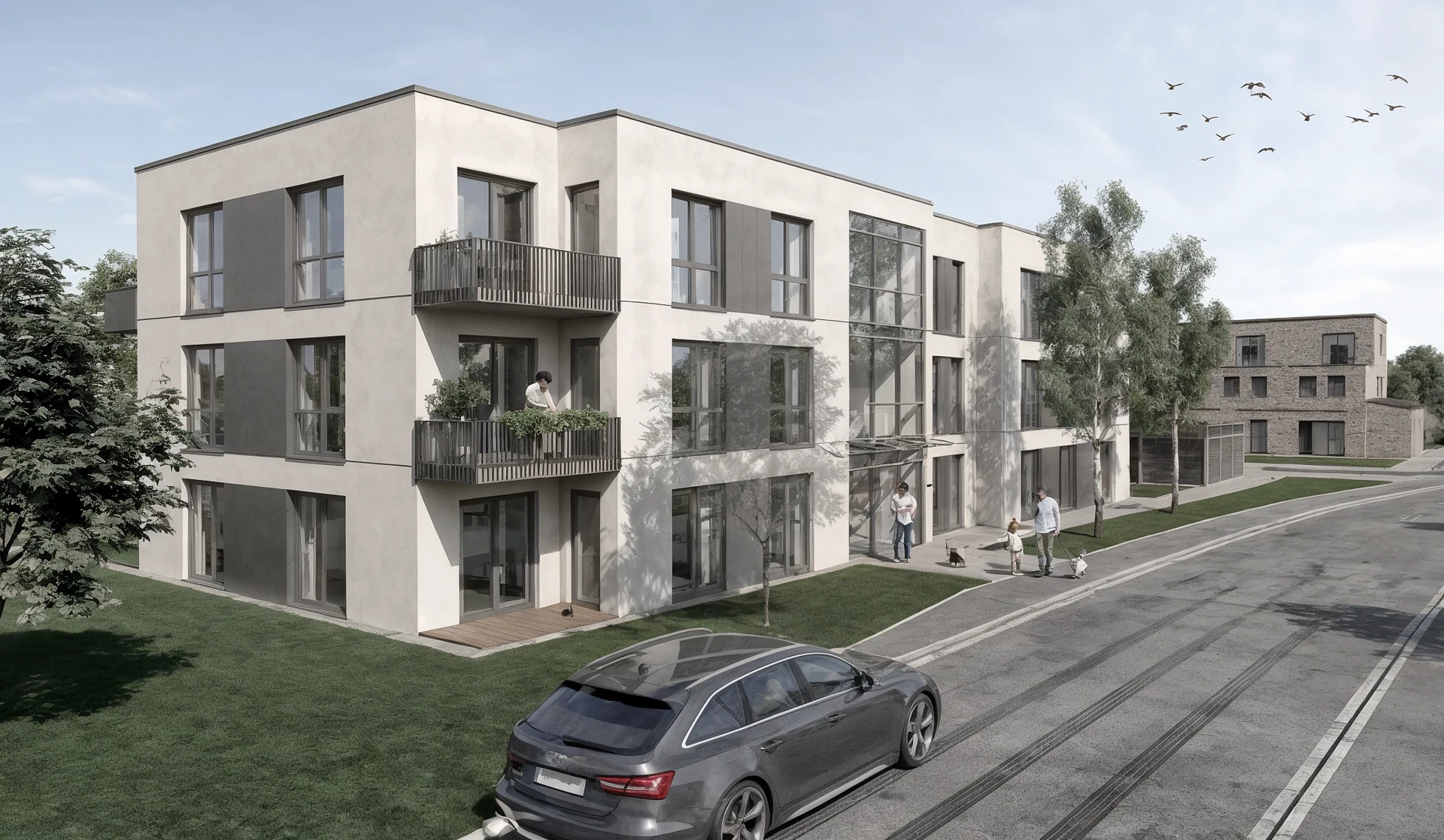 Mehrfamilienhaus in Flensburg am Wasser – Architektur von ACU Nord
