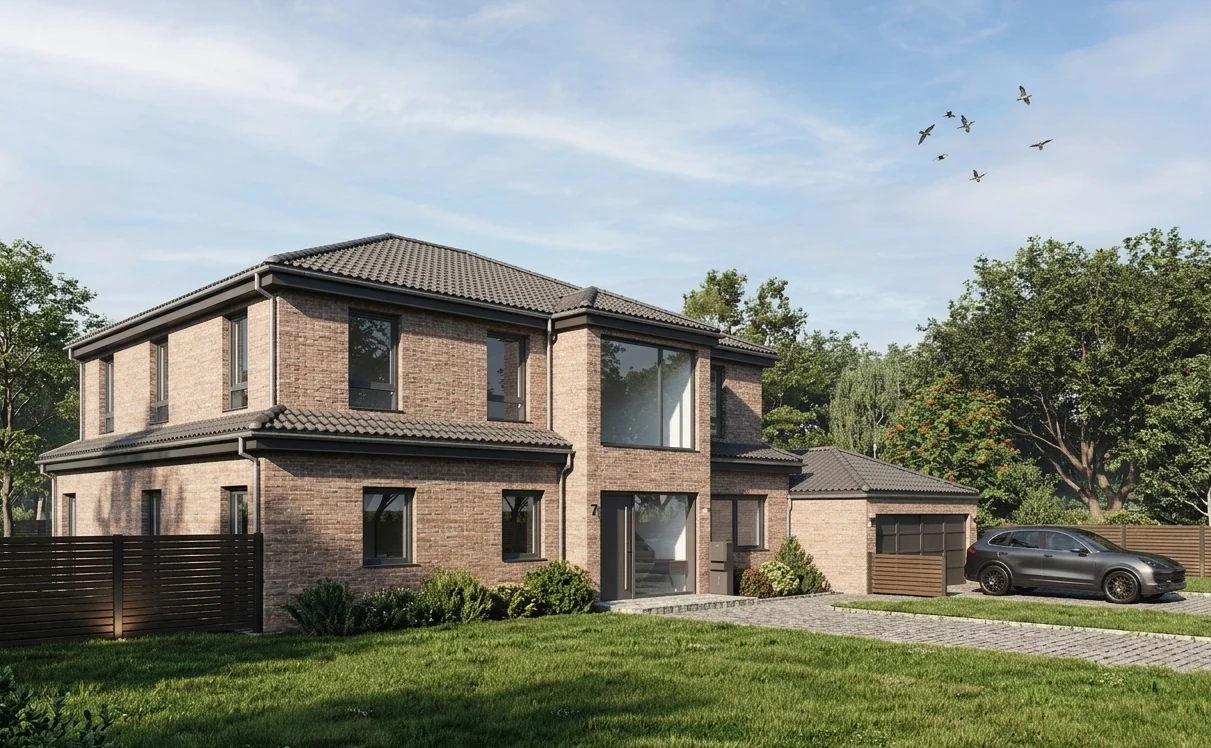 Stadtvilla Einfamilienhaus – Architektur von ACU Nord