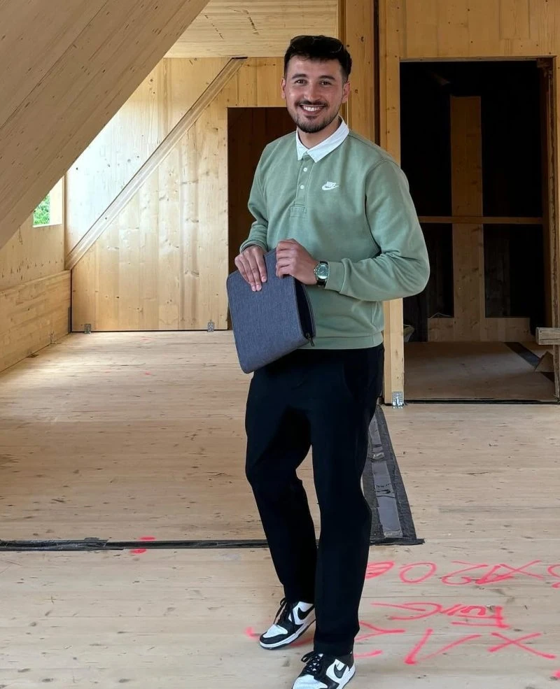 Portrait Anas Alnaimi, Teamleiter Bauplanung, Holzbau und Tragwerksplanung bei ACU Nord